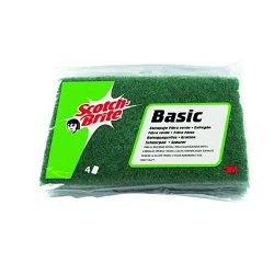 Estropajo fibra verde Scotch-Brite Basic.