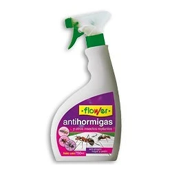 Insecticida antihormigas con pulverizador Listo Uso de Flower 750 ml.