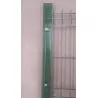 Grapa pequeña para fijación de paneles a postes de puerta