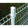 Poste para panel plegado blanco