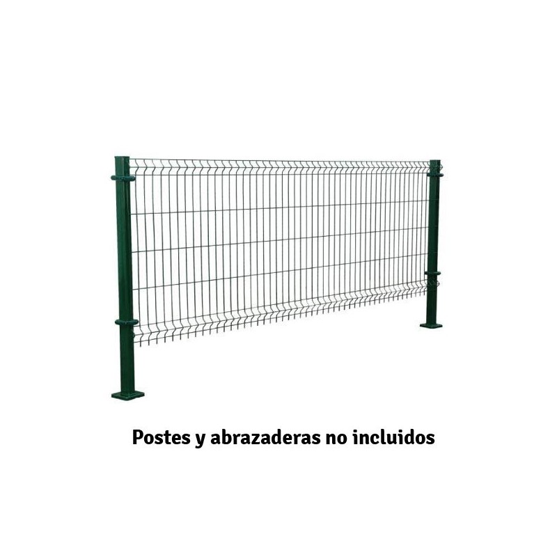 1000X2600 Panel plegado verde RAL 6005