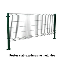 1500X2600 Panel plegado verde RAL 6005