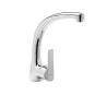Grifo monomando para fregadero caño fundido cromado K8