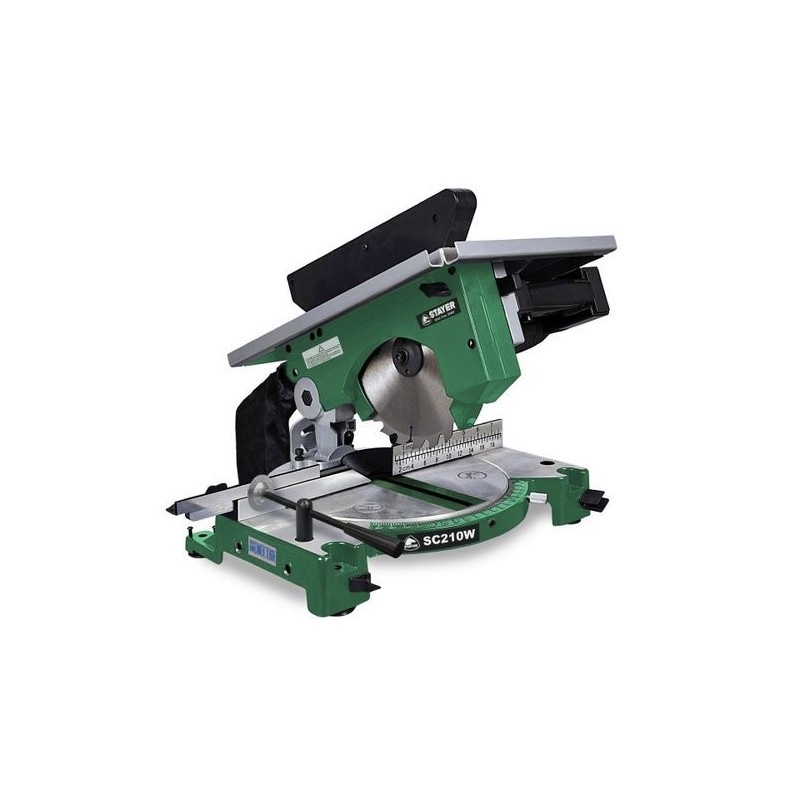 Ingletadora de mesa Stayer SC210W de 1200W. Venta de ingletadoras