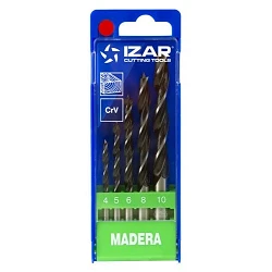 Juego de 5 brocas para madera Izar