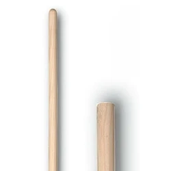 Mango de madera sin rosca para cepillo barrendero 1.20x28