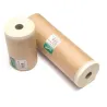 Papel Kraft encintado pintura