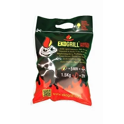 Bolsa de carbón vegetal Eko Grill Instant 1,5 kg