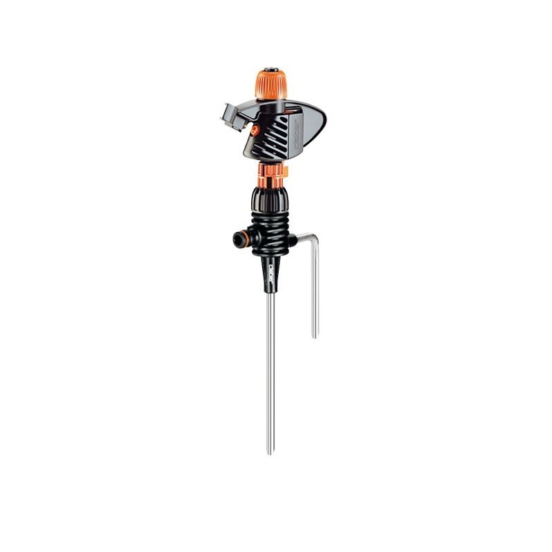 Aspersor interminente Impact para piquete Claber 8810 + Conector Aquastop