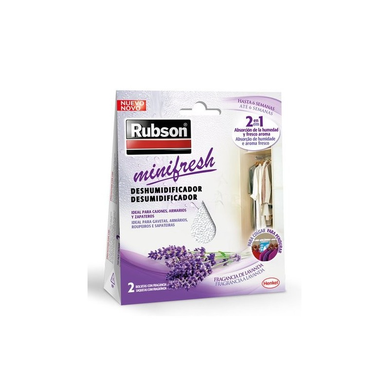 Deshumidificador Rubson Minifresh para armarios