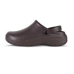 Zueco de EVA unisex color marron