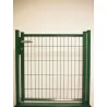 Puerta Combi verde con cerradura
