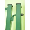 Puerta Basic verde con cerradura