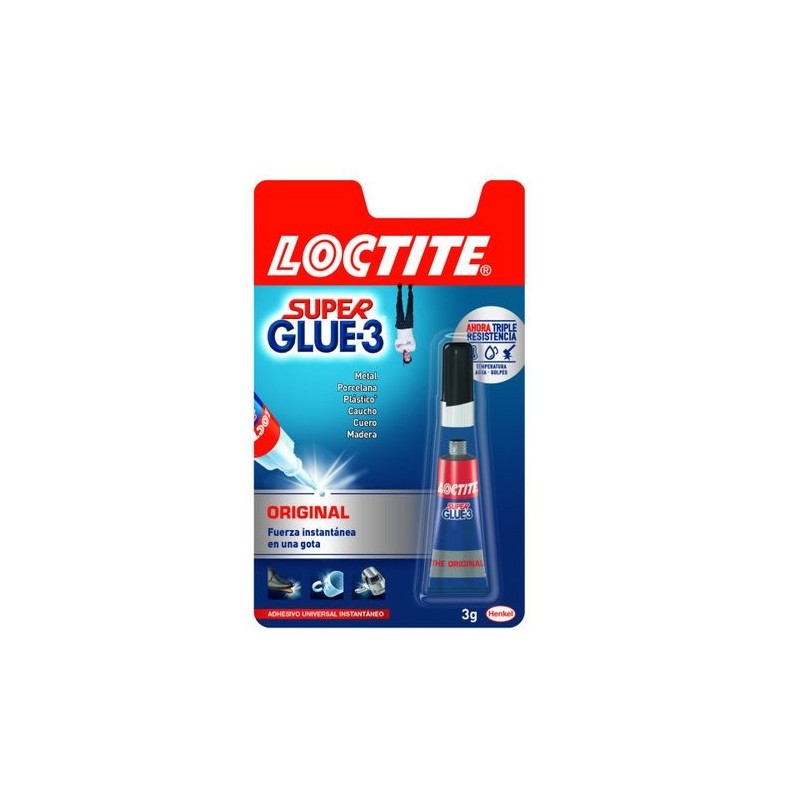 Adhesivo Loctite Super Glue 3 Original
