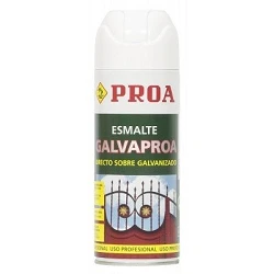Esmalte directo sobre galvanizado en spray Galvaproa