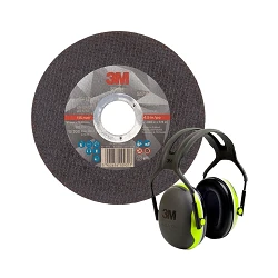 Kit de 50 discos Silver 3M + Orejera Peltos X4A de regalo