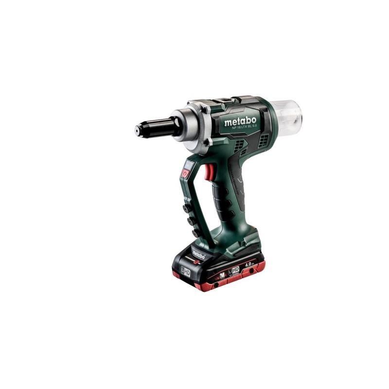 Remachadora de batería Metabo NP 18 LTX BL 5.0