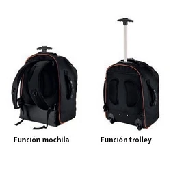 Mochila Trolley con ruedas Bultmeier 35x23x51 cm