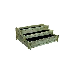 Huerto Escalera Madera Geotextil 100 x 75 cm Forest - Style
