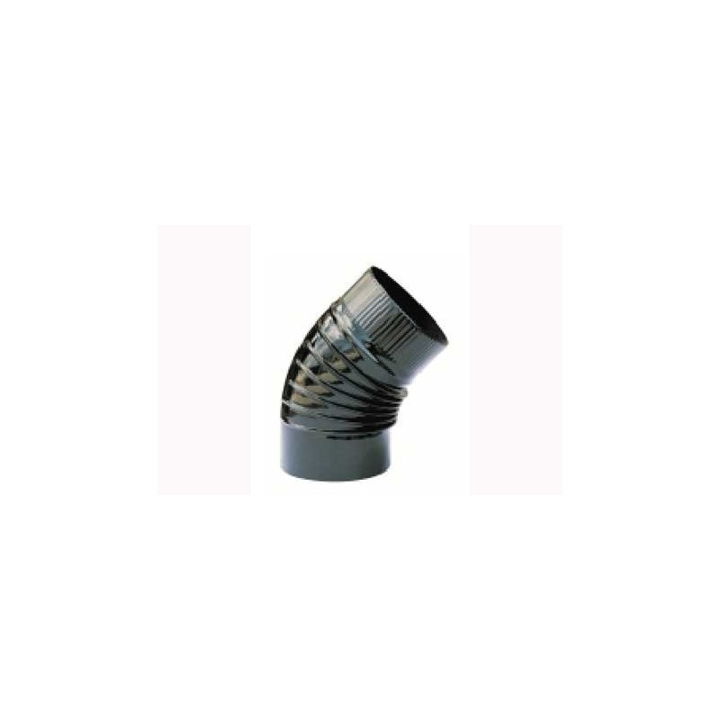 Codo de estufa de 45 grados esmaltado 110
