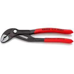 Tenaza de fontanería con ajuste por botón Knipex