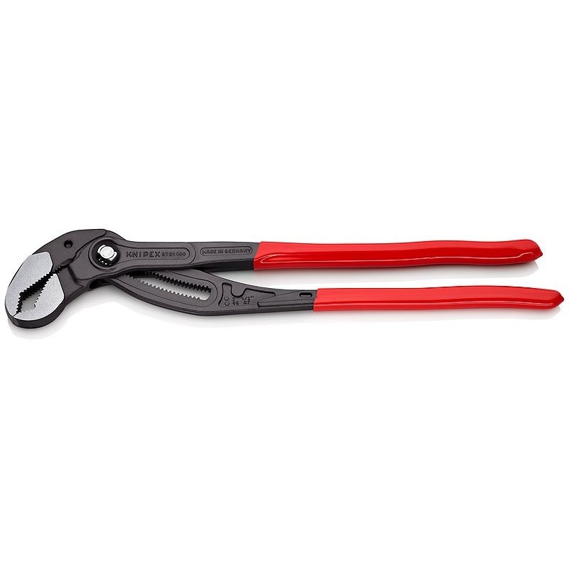 Tenaza de fontanería con ajuste por botón Knipex