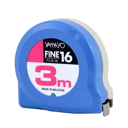 Flexómetro Fine Convex 3m. x 16 mm. Yamayo