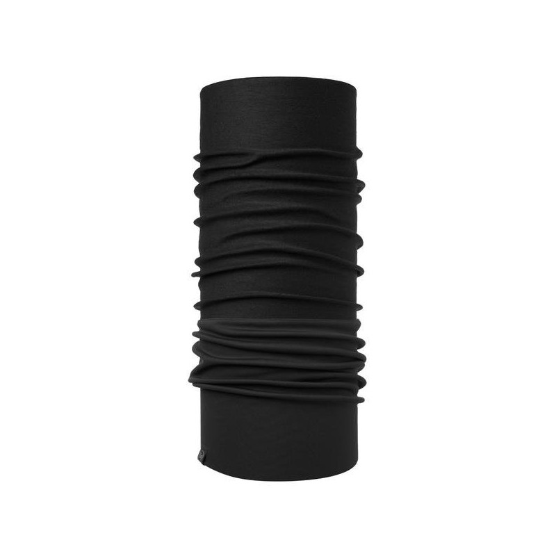 Tubular cortavientos BUFF Negro sólido