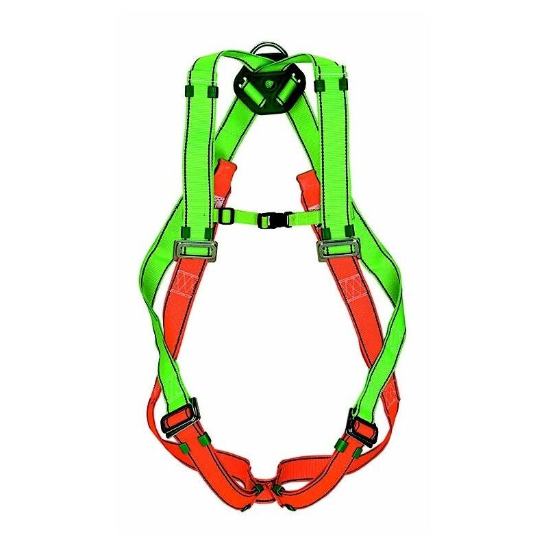 Arnés frontal/dorsal 29-C + Cuerda + 2 Mosquetones de Climax