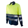 Polo de manga larga combinado de Alta Visibilidad 1095