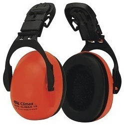 Orejeras protectoras de oídos acoplables a casco Climax 16-P