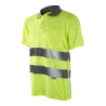 Polo de manga corta combinado de Alta Visibilidad 1056