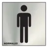 Señal de aseos de hombre