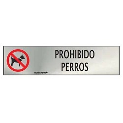 Señal de prohibido perros