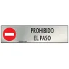 Señal de prohibido el paso