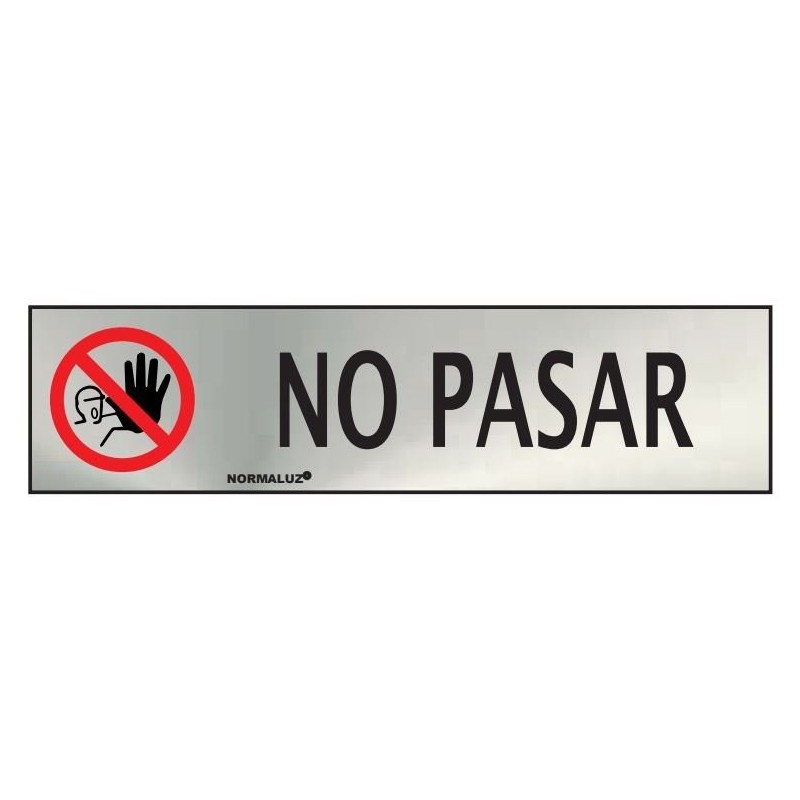 Señal de no pasar