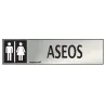 Señal de aseos