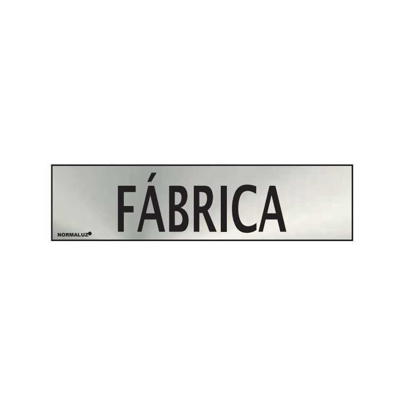 Señal de fábrica