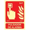 Señal de pulsador de alarma