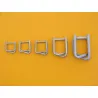 Hebilla galvanizada para fleje textil