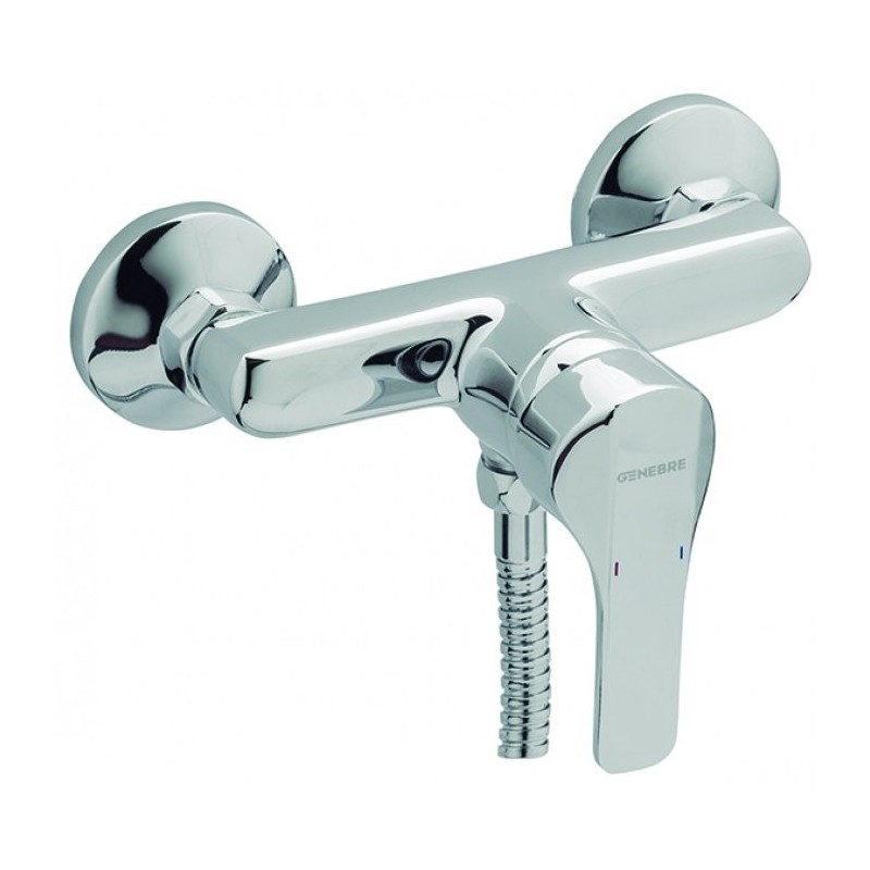 Grifo monomando de ducha Logis cromo Hansgrohe — Rehabilitaweb