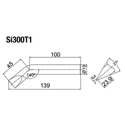 Soldador industrial Si200 200 W