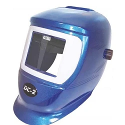 Pantalla de soldar DC2 de color azul con filtro multi XEA
