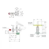 Brida Kakuta de apriete vertical HV 250 U