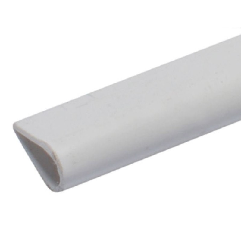 Sujeta papeles PVC blanco