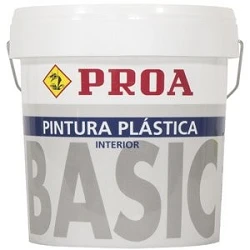 Pintura plástica interior basic blanco