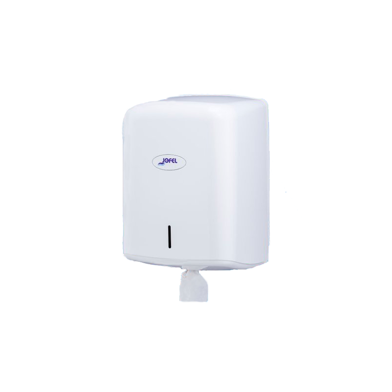 Dispensador de papel mecha secamanos Smart ABS Blanco