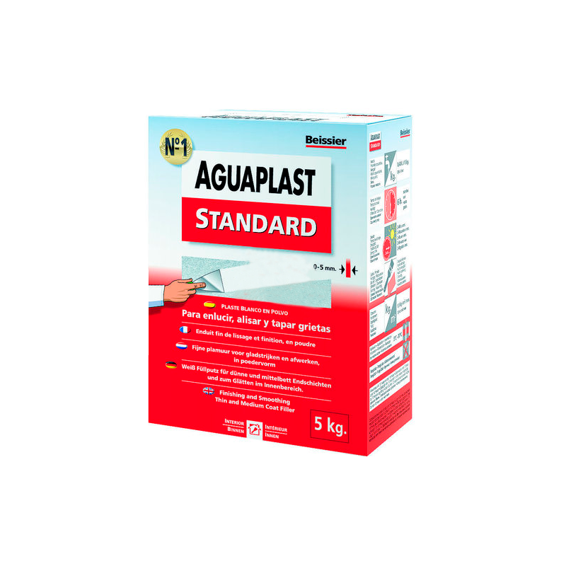 Emplaste Aguaplast standar 5Kg