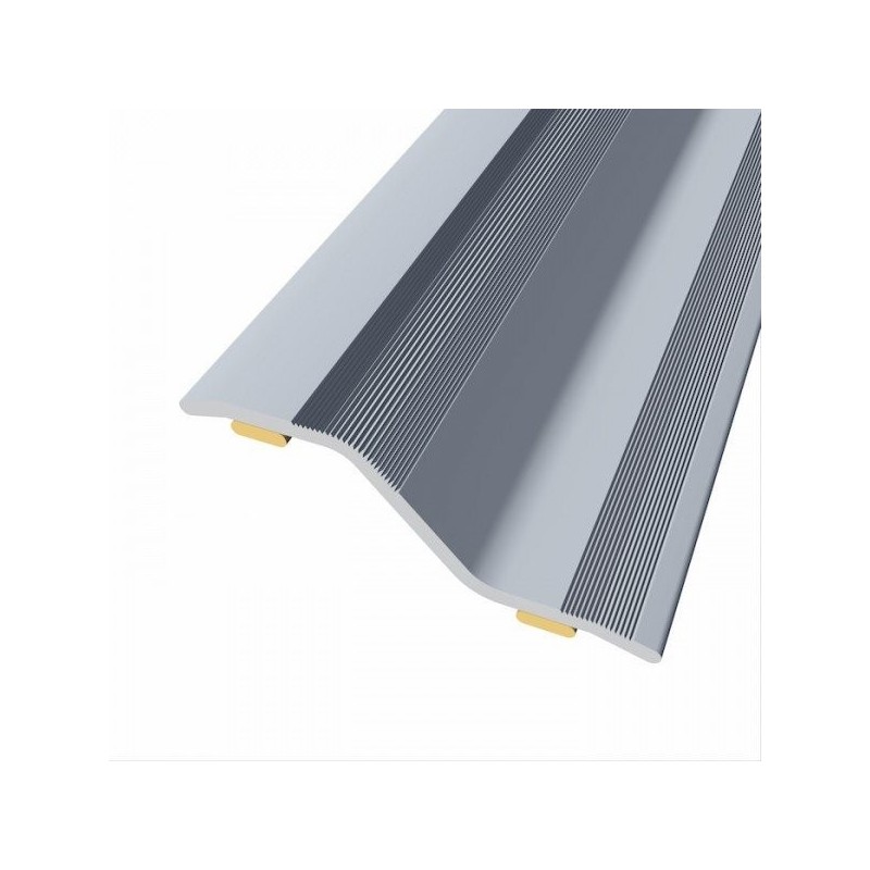 Tapajuntas de aluminio con diferencia de nivel 7-14 mm. autoadhesivo