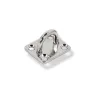 Asa de amarre inox con placa